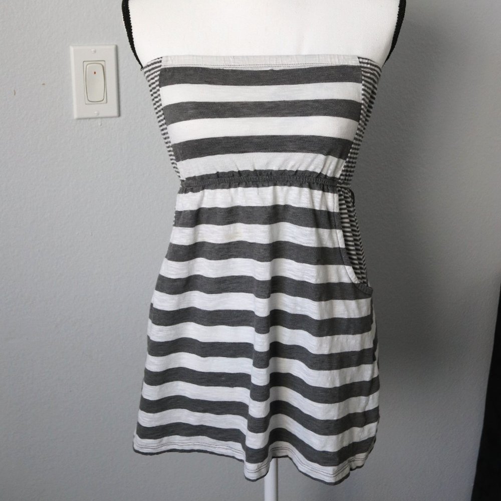 Derek Heart Strapless Shirt/Beach Dress